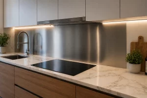 Salpicaderos de cocina: ideas y materiales resistentes