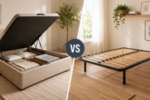 Canapé vs. somier: diferencias, ventajas y cuál elegir para tu descanso